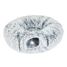 Monty Fleece Cat Tunnel Bed
